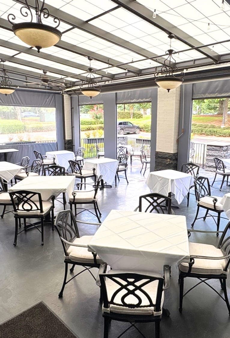 Outdoor Patio at Luci's